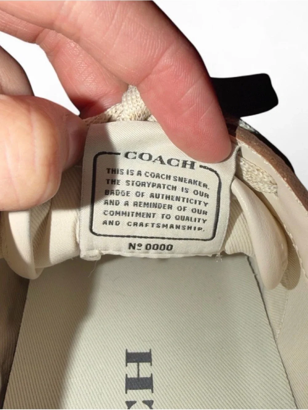 Coach sneakers signature